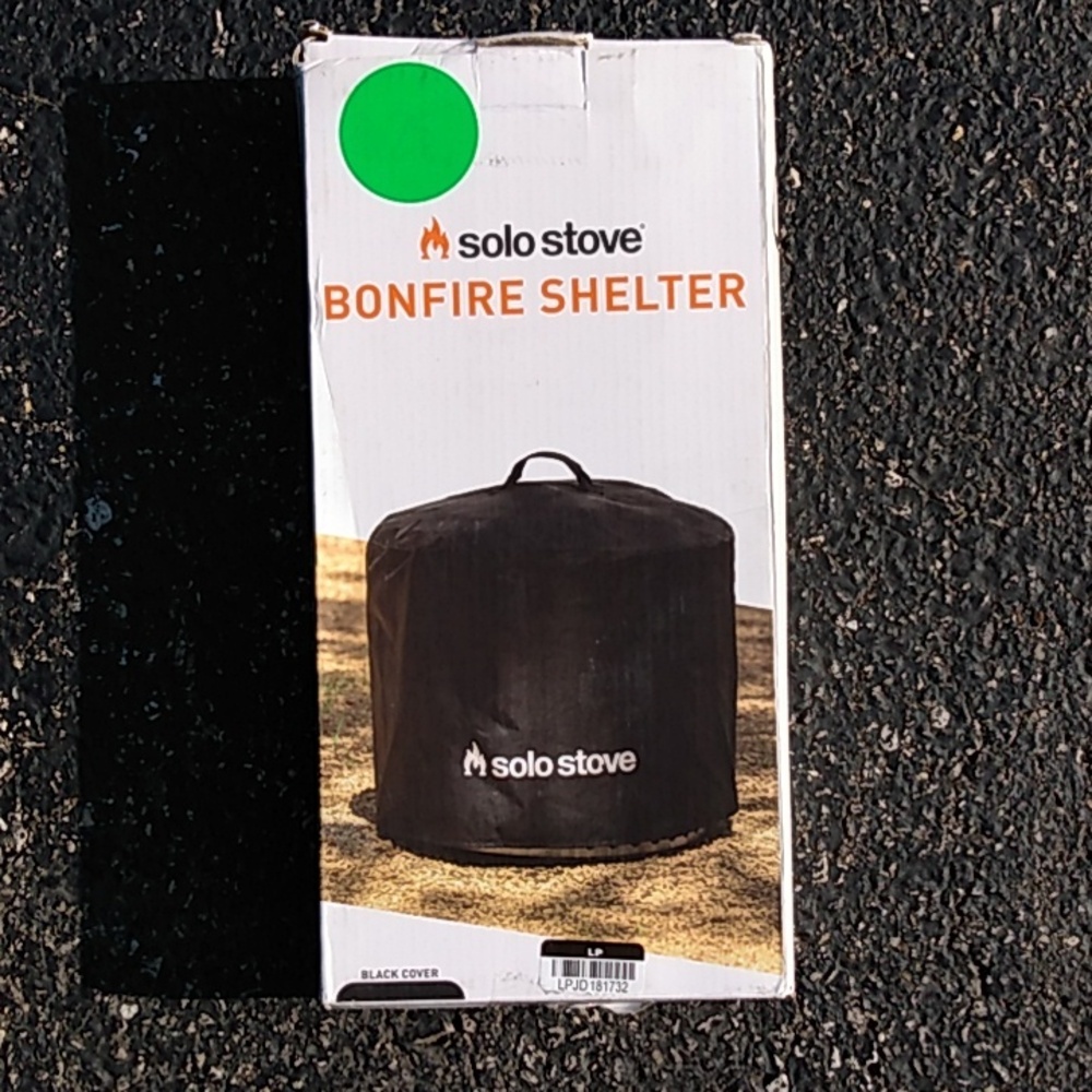 Solo Stove Bonfire Shelter Black Protective Cover